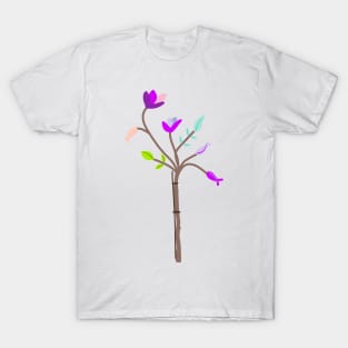 PURPLE ROSE TREE T-Shirt